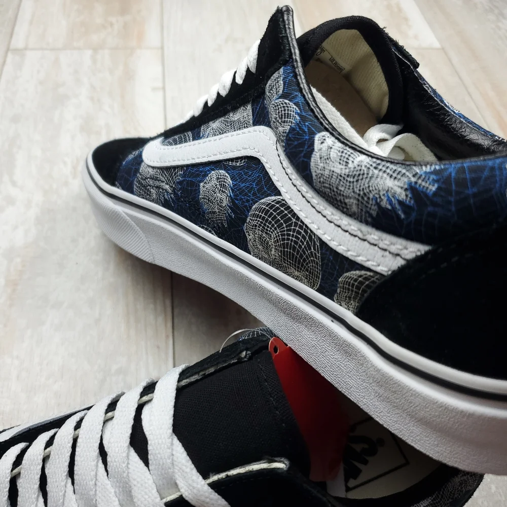 Vans Old Skool Wireframe Skulls - Picture 7 of 8